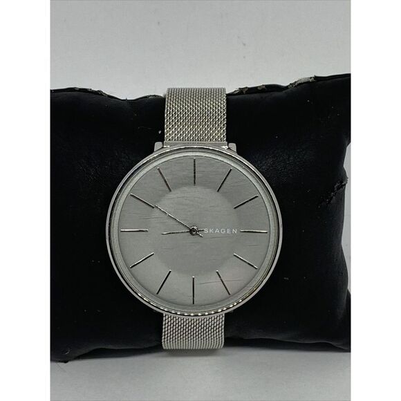 Skagen SKW2691 Women's Silver Stainless Steel Analog Dial Quartz Watch EY887 - Picture 3 of 12